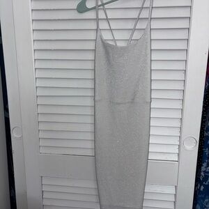 Elegant Silver Dress